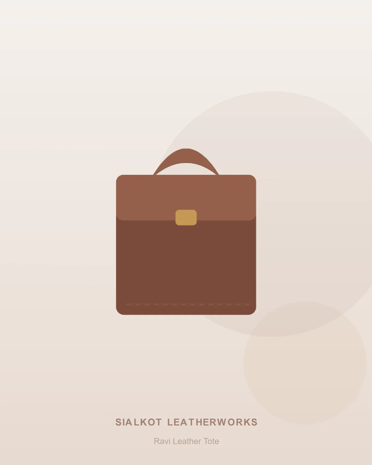 Ravi Leather Tote