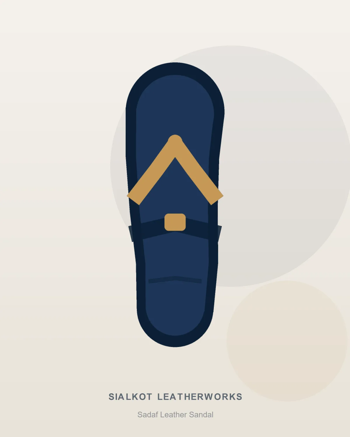 Sadaf Leather Sandal